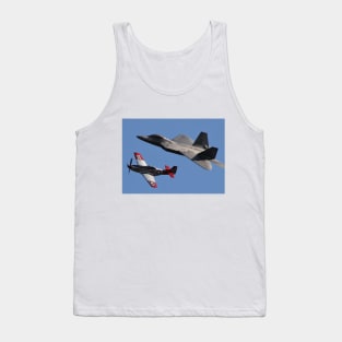 F-22 & P-51D Mustang Heritage Flight Tank Top